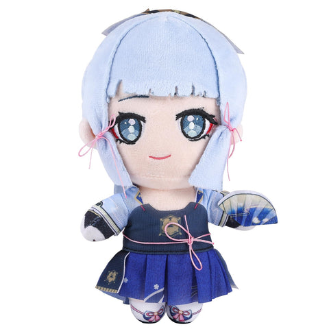 Genshin Impact Character Plush Doll, Plushie Stuffed Doll, Costume Plushy Props for Genshin Fans (Kamisato Ayaka)