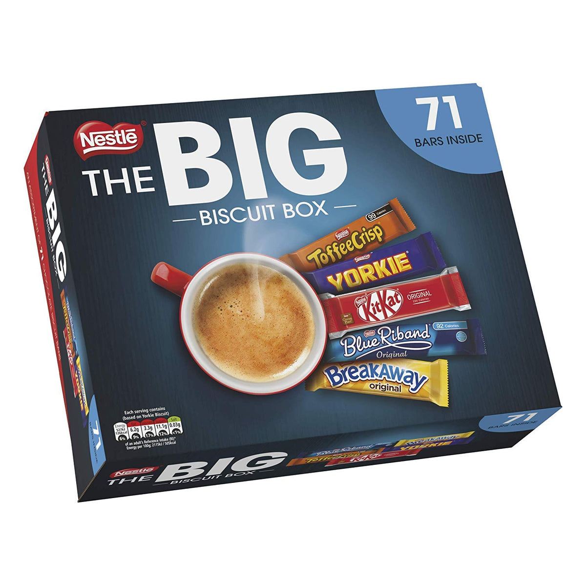Nestle - The Big Biscuit Variety Box 71 Chocolate Biscuit Bars