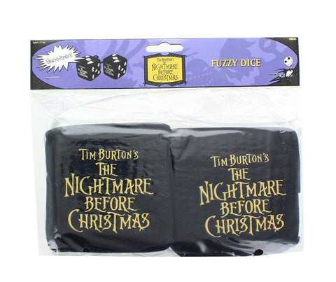 Neca Nightmare Before Christmas Fuzzy Dice