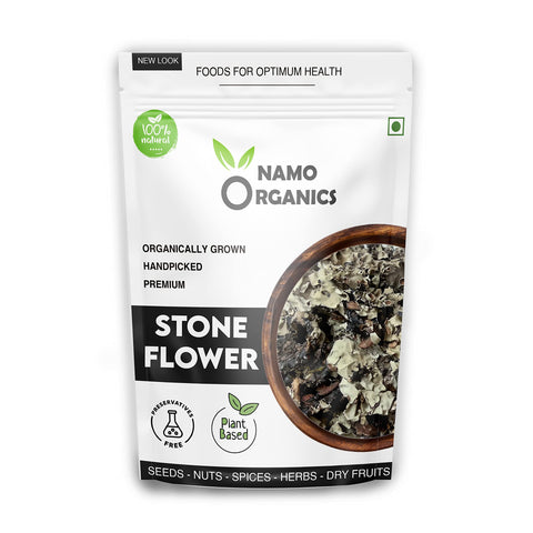 Namo Organics - Stone Flower Spices - 50 Gm - (Dagad Phool, Kalpasi, Patthar Ke Phool) for biryani