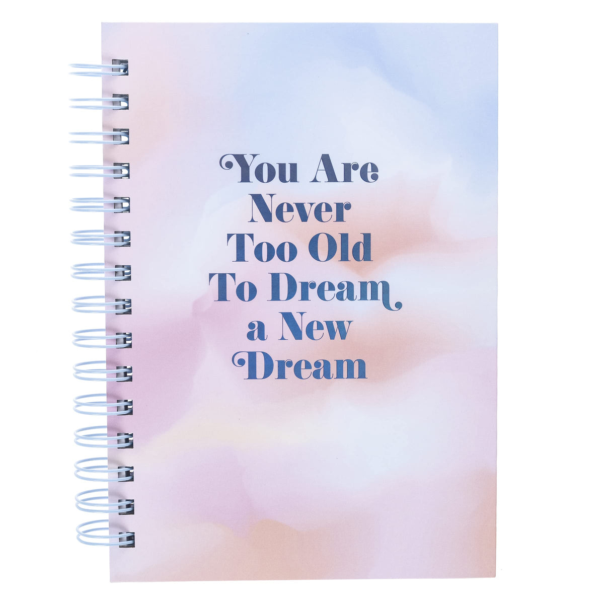 Graphique Spiral Hard Cover Journal - Dreams - 6.25" x 8.25", 160 Lined Pages, Holographic Foil - Perfect for Taking Notes, Writing Lists and More