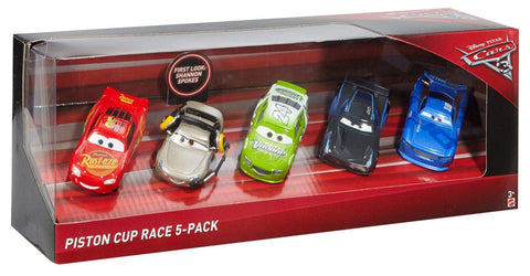 Disney Pixar Cars 3 Piston Cup Race 5-Pack (Includes Jackson Storm)