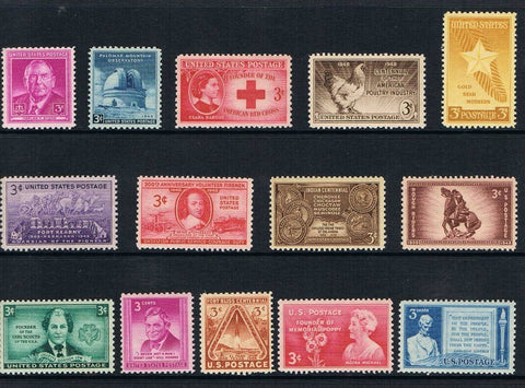 USPS 1948 Commemorative Stamp Year Set