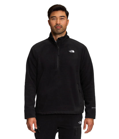 THE NORTH FACE Alpine Polartec 200 Quarter Zip - Men's, Tnf Black/Tnf Black, M