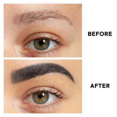 Boobeen Peel Off Eyebrow Gel, Brow Gel Mascara with Eyebrow Stamp Stencils, Waterproof Eyebrow Coloring Cream with Ultra-long Wear