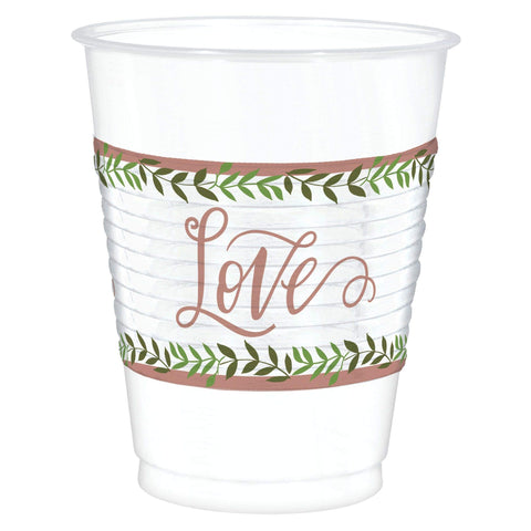 amscan 420156 Plastic Party Cups, 25 Pcs, 0, 474ml