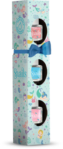 Mini Nail Polish Set of 3 Mermaid' for ASIN 'B094QXGD3P