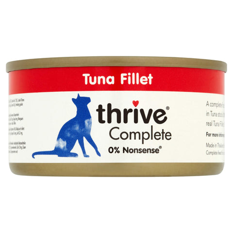 thrive Cat 100% COMPLETE - TUNA FILLET (pack of 12)