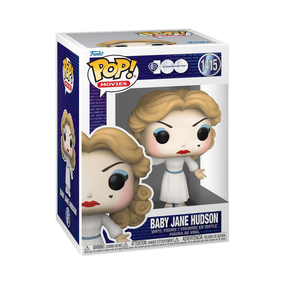 Funko Pop! Movies: WB 100 - What Ever Happened to Baby Jane?, Baby Jane Hudson with Chase