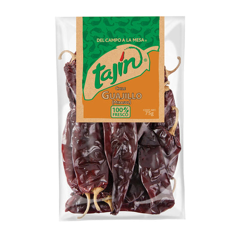 Dried Guajillo Chillies, Pack 75g - Chili Guajillo Seco TAJÃƒÆ’Ã†â€™Ãƒâ€ Ã¢â‚¬â„¢ÃƒÆ’Ã¢â‚¬Â ÃƒÂ¢Ã¢â€šÂ¬Ã¢â€žÂ¢ÃƒÆ’Ã†â€™ÃƒÂ¢Ã¢â€šÂ¬Ã…Â¡ÃƒÆ’Ã¢â‚¬Å¡Ãƒâ€šÃ‚ÂN 75g
