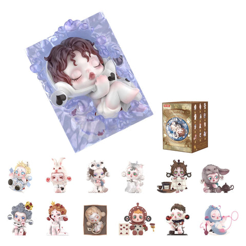 POP MART SKULLPANDA Weekday Wonderland Blind Box Figures, Random Design Mystery Toys for Modern Home Decor, Collectible Toy Set for Desk Accessories, 1PC