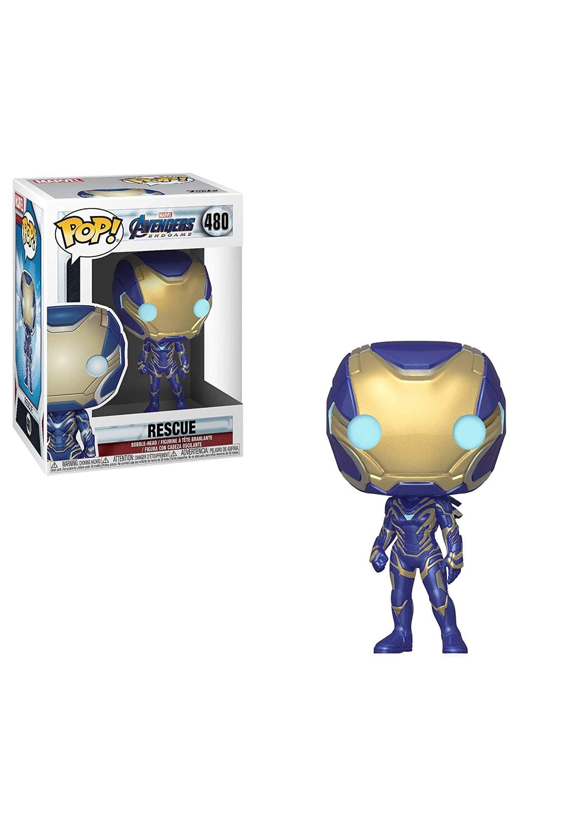 Funko Pop! Marvel: Avengers Endgame - Rescue, Multicolor, Standard