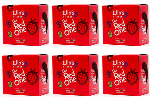 (6 PACK) - Ellas Kitchen - Smoothie Fruit - Red One multpck | 5 x 90g | 6 PACK BUNDLE