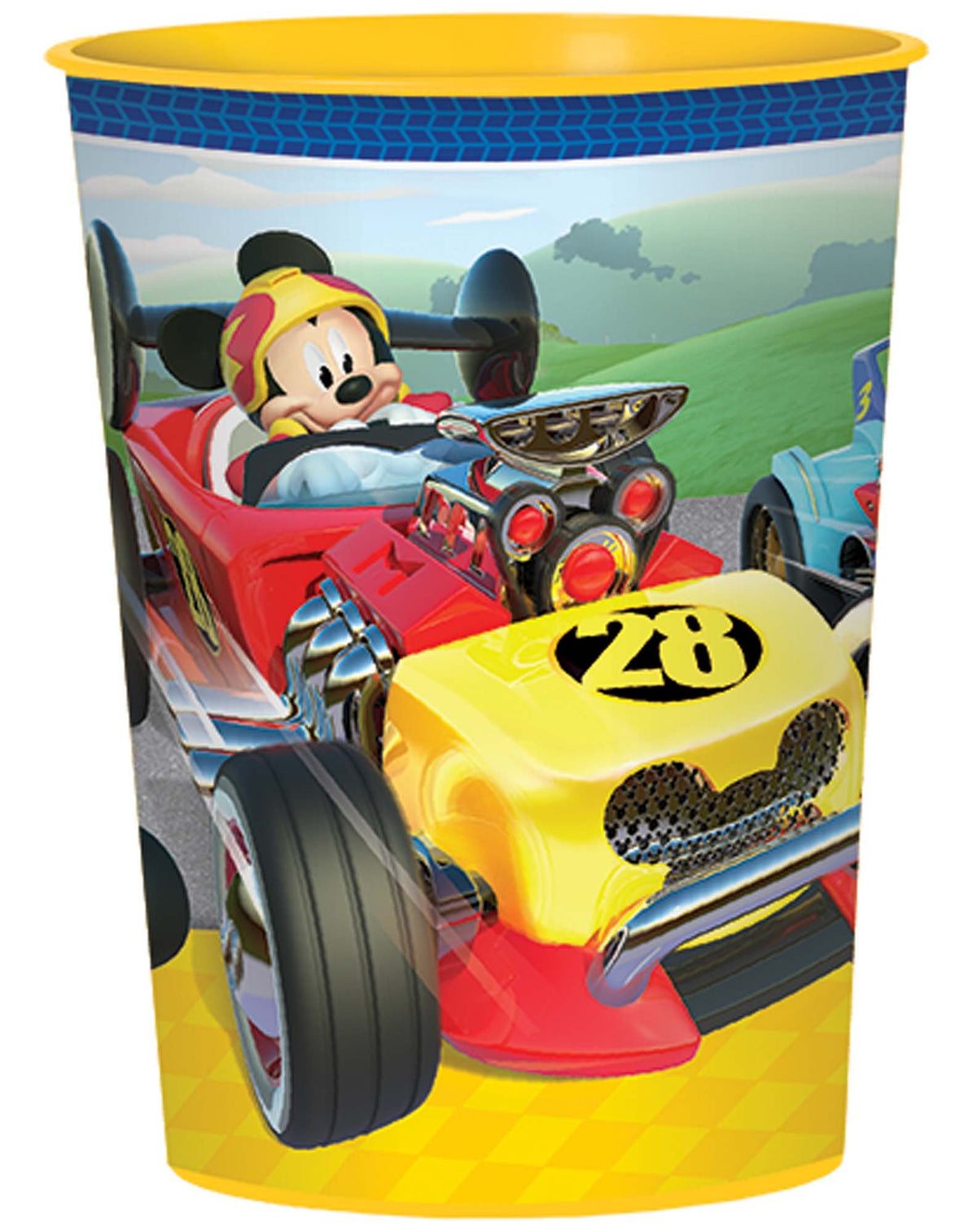 Disney Mickey Roadster Design Plastic Favor Cup - 16 oz. - Multicolor - 1 Pc.