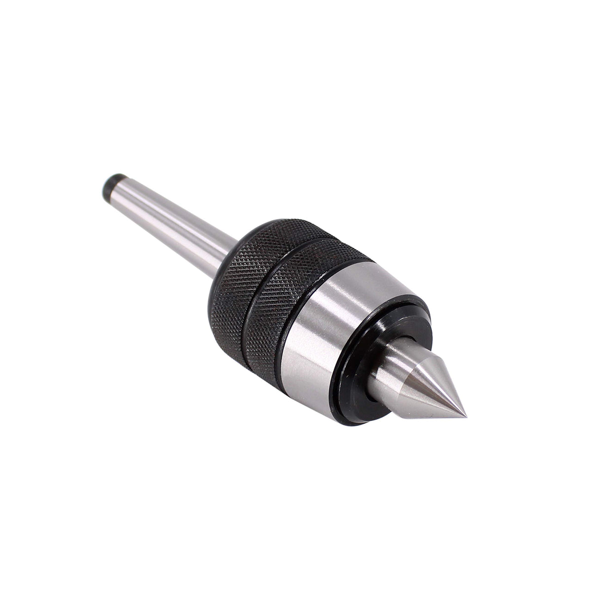 HFS(R) Chrome Steel MT1 Live Center for Lathe, 60-Degree Point, 0.0005" Accuracy