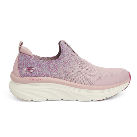 Skechers-D'LUX Walker-WRAP Party, Purple, 7 UK (10 US)