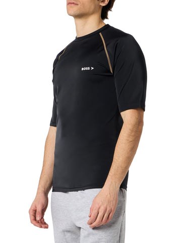 BOSS Men's Ari Beach T-Shirt, Black1, L