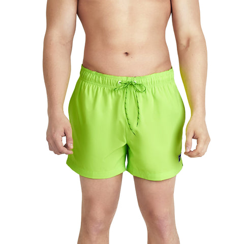Speedo Men's Standard Swim Trunk Short Length Redondo Solid, Green Gecko, Medium