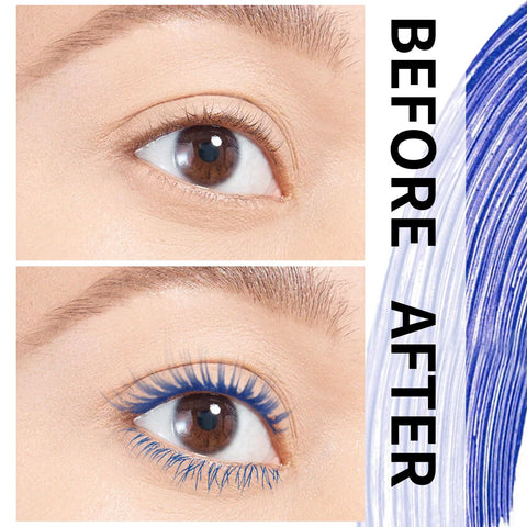 Boobeen Colored Mascara Volume and Length, Waterproof Eye Lash Mascara with Brush, Create 3D Natural Lash Makeup, No Smudging