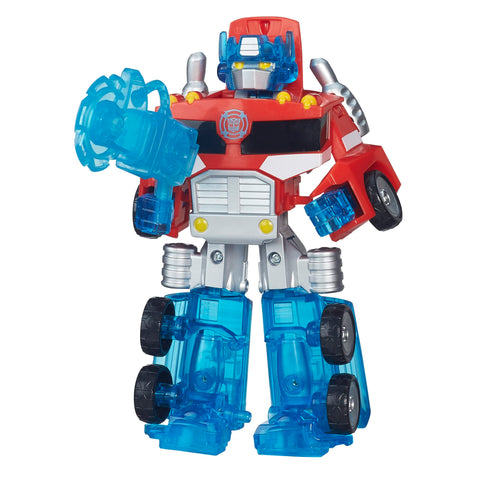 Transformers Rescue Bots Energize Optimus Prime Action Figure, 7-Inch Scale, Ages 3-7 (Amazon Exclusive)