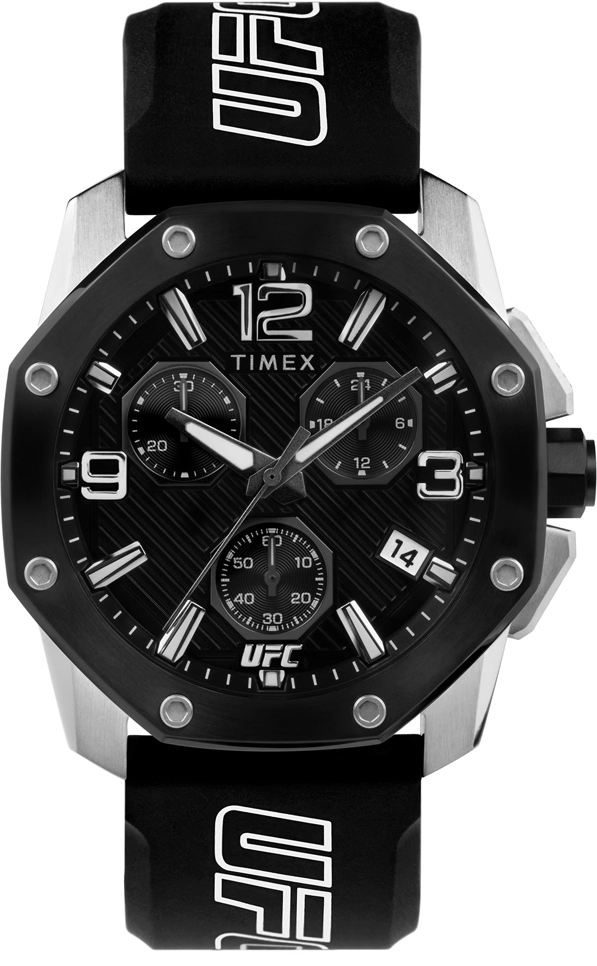 Timex Men Analog Quartz Watch with Silicone Strap TW2V58600JR