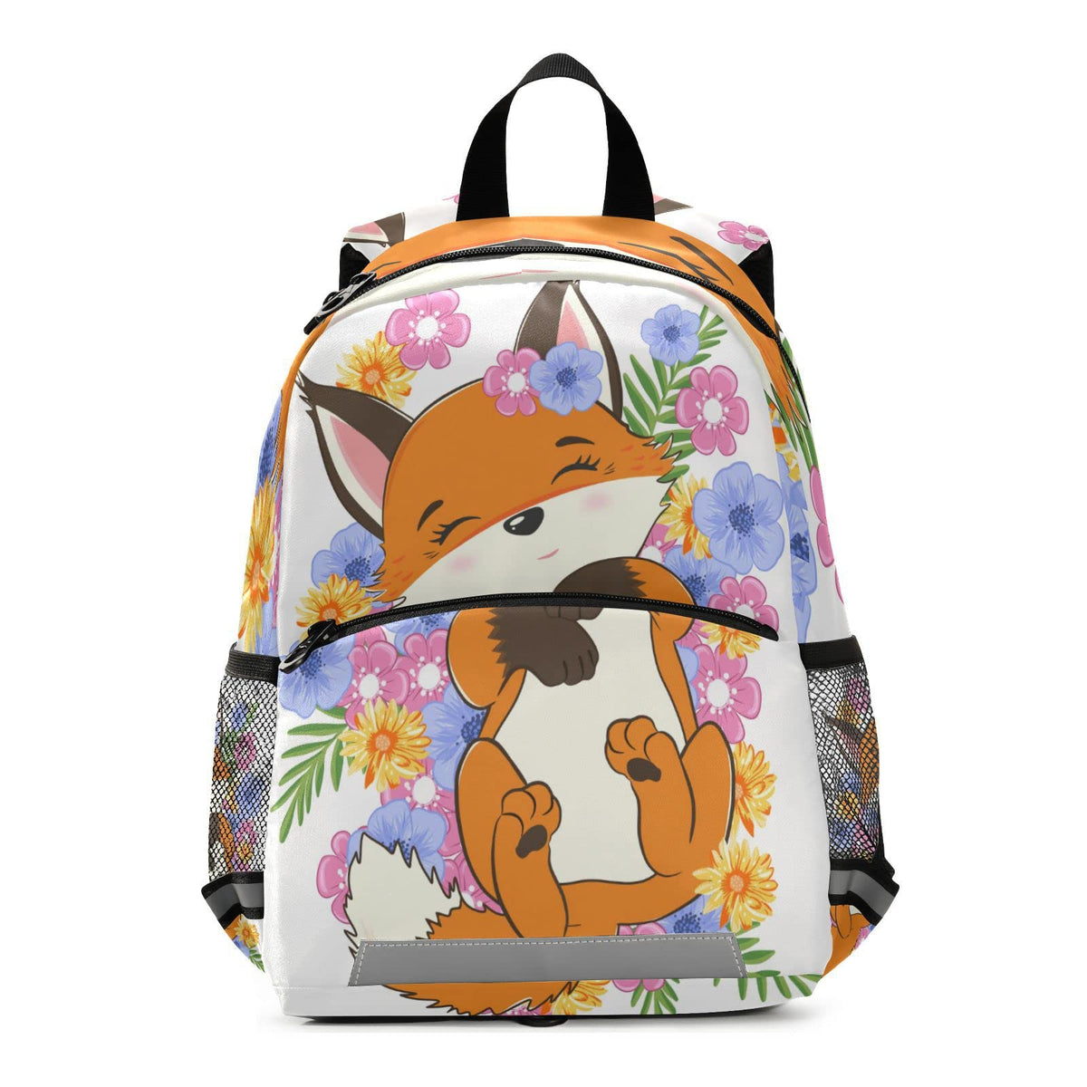 Cute Little Fox Toddler Backpack for Boys Kindergarten Preschool School Bookbag Mini Bag 3-6 Years Kids Girls Child Safety Leash