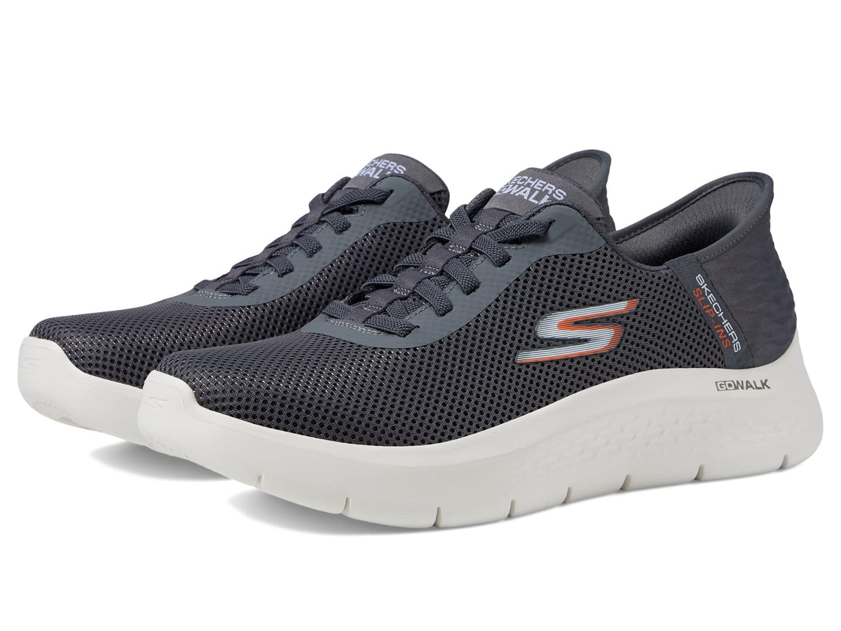 Skechers Go Walk Flex Hands Up Hands Free Slip-Ins Gray 11 D (M)