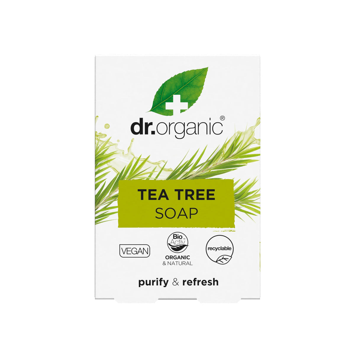Dr Organic Tea Tree JabÃ³n 100Ml