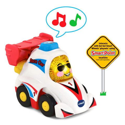 VTech Go! Go! Smart Wheels Race Car , White