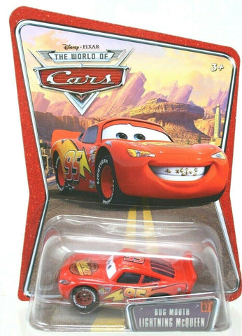 Bug Mouth Lightning McQueen #07 Disney / Pixar Cars 1:55 Scale The World of Cars Die-Cast Vehicle