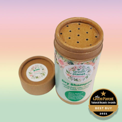 100% Natural Dry Shampoo Powder - Plastic Free & Vegan | No Benzene | No Talc