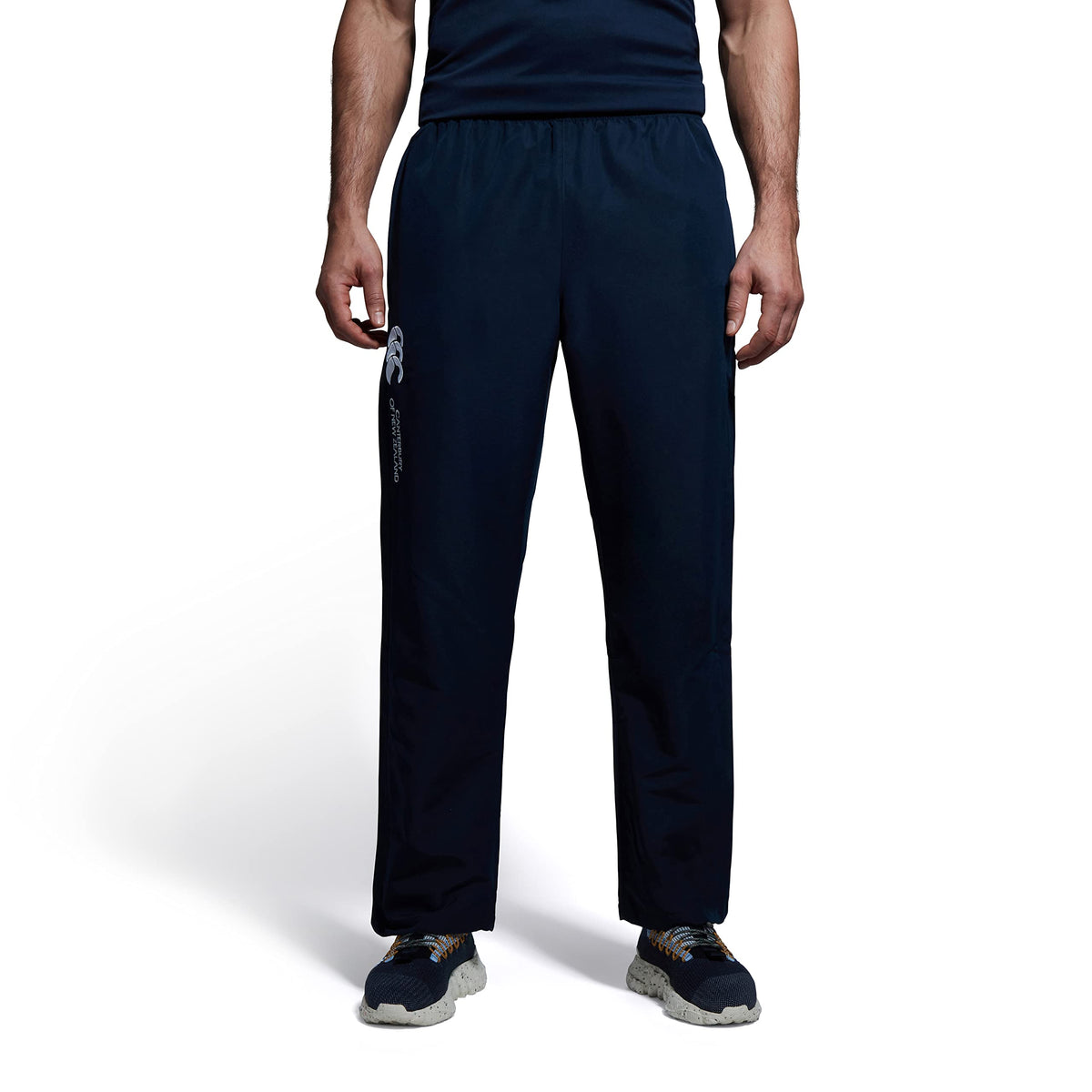 Canterbury Mens Open Hem Stadium Pant - Navy/White - L