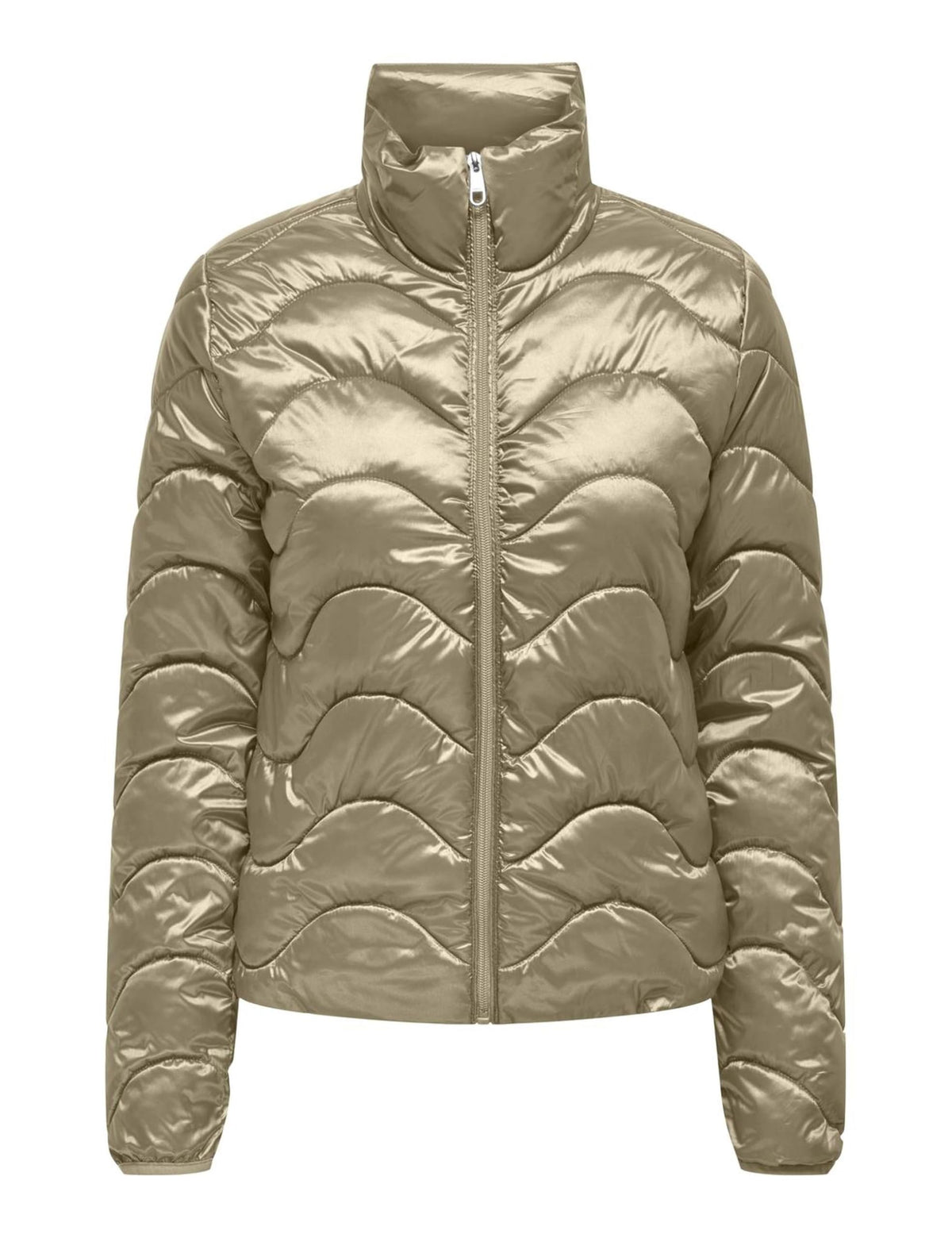 ONLY Women's Onlvega Wave Quilted Jacket CC OTW Puffer, Trench Coat, L
