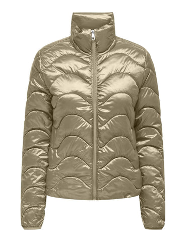 ONLY Women's Onlvega Wave Quilted Jacket CC OTW Puffer, Trench Coat, L