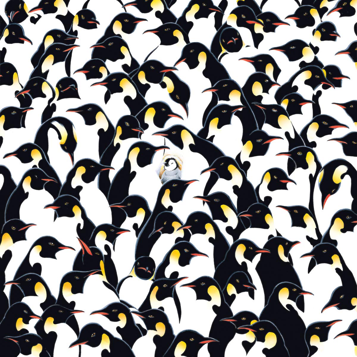 TDC Games WorldÃƒÆ’Ã†â€™Ãƒâ€šÃ‚Â¢ÃƒÆ’Ã‚Â¢ÃƒÂ¢Ã¢â€šÂ¬Ã…Â¡Ãƒâ€šÃ‚Â¬ÃƒÆ’Ã‚Â¢ÃƒÂ¢Ã¢â€šÂ¬Ã…Â¾Ãƒâ€šÃ‚Â¢s Most Difficult Jigsaw Puzzle - Penguins - 500 Pieces Double Sided - 15 in