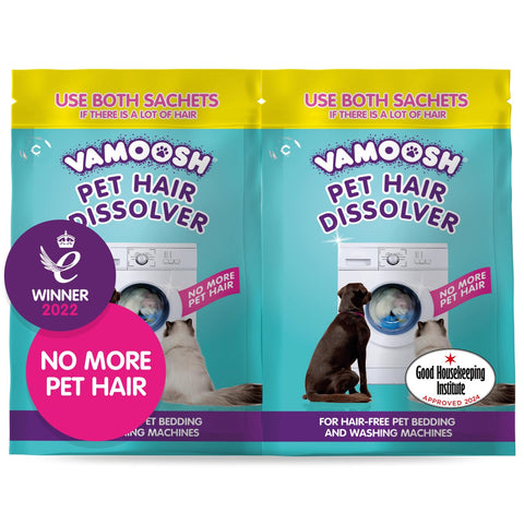Vamoosh Pet Hair Dissolver - 2 SACHETS (2 x 100G)