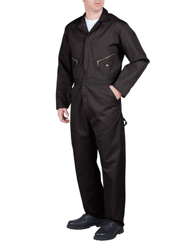 Dickies Deluxe Coveralls, Black, Small Regular