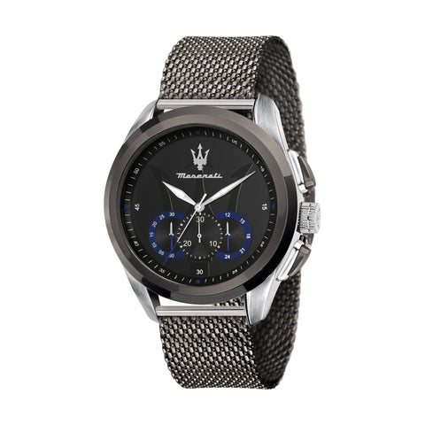 Men's Watch, Traguardo Collection, Quartz Movement, Chronograph, Stainless Steel Watch - R8873612006