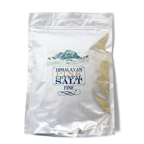 Mystic Moments Himalayan Crystal Salt Fine 5Kg | Natural Bath Soak for Muscle, Perfect for Skin, Face & Body 100% Natural Vegan GMO Free
