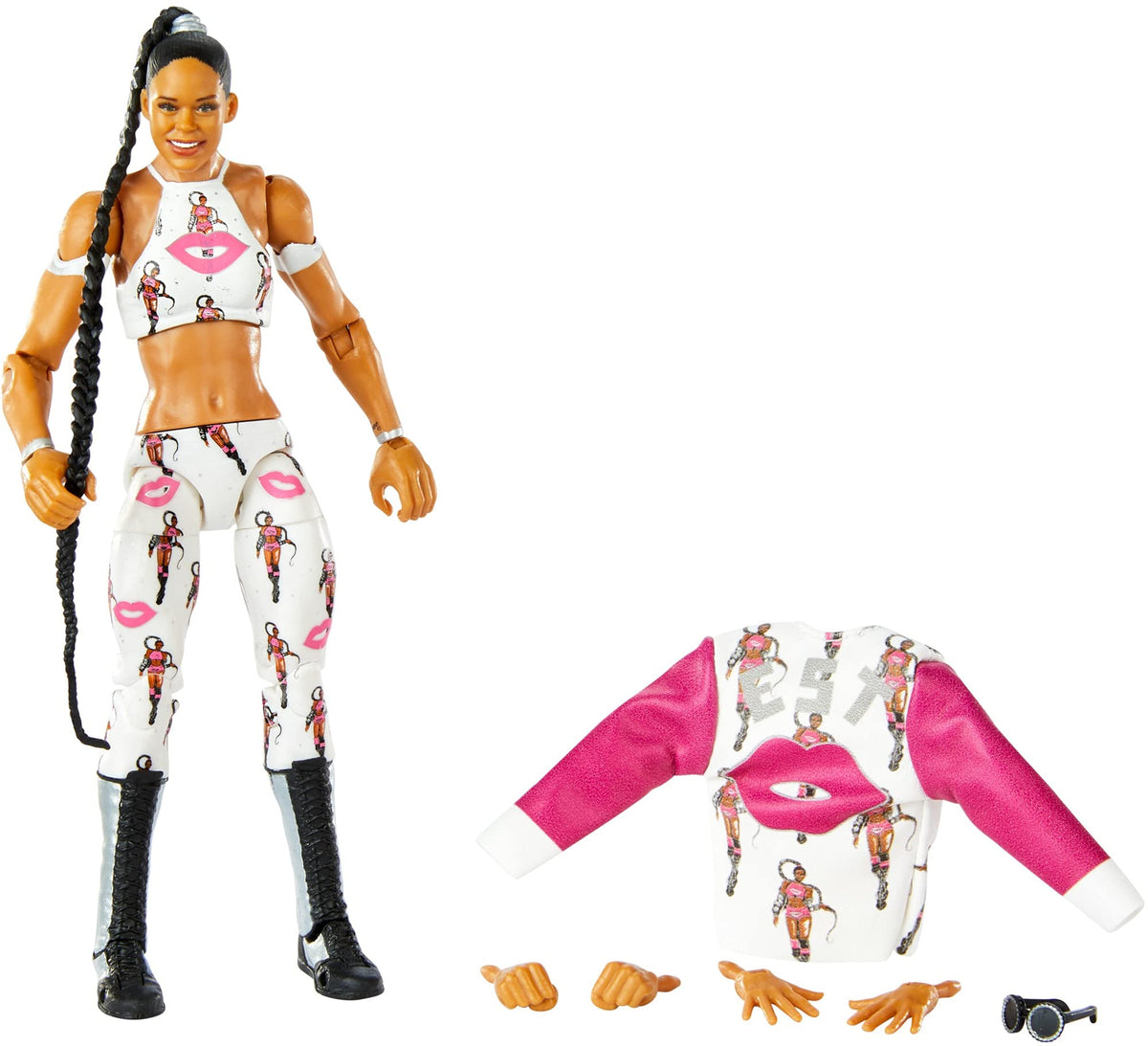 WWE Bianca Bel Air Elite Collection Series 81 Action Figure 6 in Posable Collectible Gift Fans Ages 8 Years Old and Up