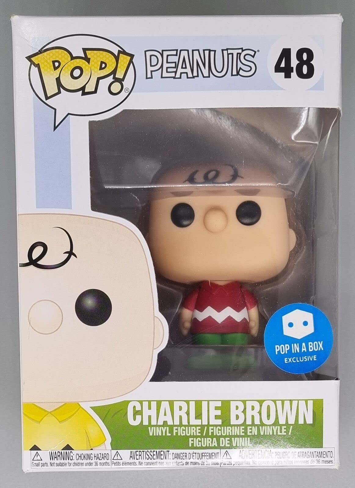 Funko Pop! Peanuts #48 Charlie Brown Christmas Exclusive - New, Great Condition