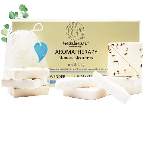Shower Steamers Aromatherapy for Women, and Teens; Long Lasting with Essential Oils; 8 Pack Variety Rose, Lavender, Eucalyptus, Grapefruit; Retreat Gift; Gift for Moms; Bachelorette Party Gifts