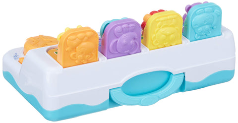 Playgro Baby Toy 4086994 Music and Lights Pop Up Jungle Pals Baby Preschool Toddler Toy, Infant and Up, Playgro is Encouraging Imagination with STEM/STEM Baby Toys for a Bright Future