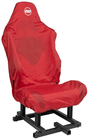 OpenWheeler Racing Seat Cover, Red. Seat Upholstery Protector. Flight and Sim Racing Cockpit Seat Cover.