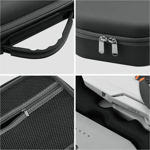 PRETYZOOM 1Pc drone storage bag Carrying Case for Mini 2 drone Storage Case tote purse organizer insert Portable travel bag drone carry bag bags organizer double handbag number two nylon