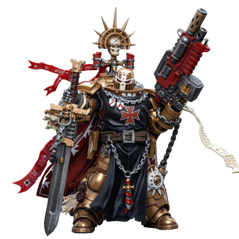 JoyToy Warhammer 40K: Black Templars High Marshal Helbrecht 1:18 Scale Action Figure