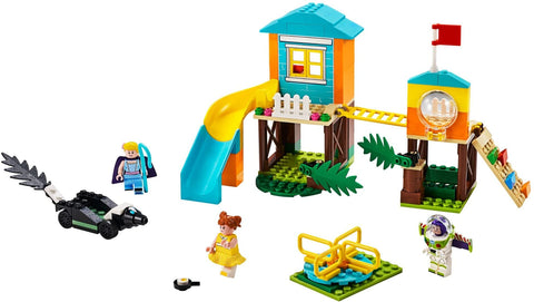 LEGO 10768 4+ Toy Story 4 Buzz and Bo PeepÃƒÆ’Ã‚Â¢ÃƒÂ¢Ã¢â‚¬Å¡Ã‚Â¬ÃƒÂ¢Ã¢â‚¬Å¾Ã‚Â¢s Playground Adventure with Buzz Lightyear, Bo Peep and Gabby Gabby Minifigures