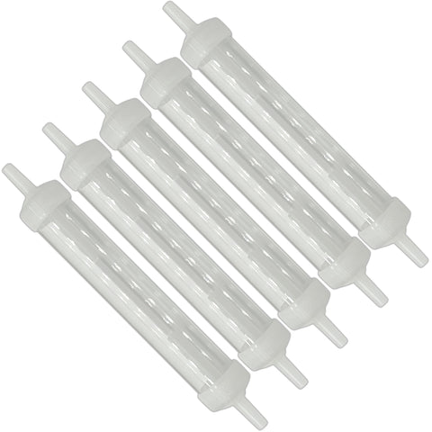 5pk Oxygen Tubing in-Line Water Trap with Removable End Caps