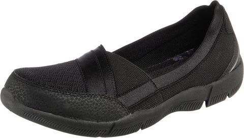 Skechers Women's Be-Luxe-Daylights Sneaker, Black/Black, 9.5 M US