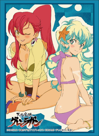 Gurren Lagann Tengen Toppa Yoko & Nia Card Game Character Sleeves Collection HG Vol.1731 P.2 High Grade Anime Art